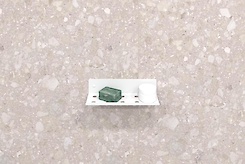 Полиця В-8 для ванної кімнати 250мм, білий