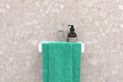 Полиця В-9 для ванної кімнати 300мм, білий