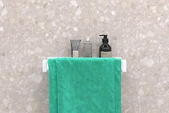 Полка В-9 для ванной комнаты 400мм, белый