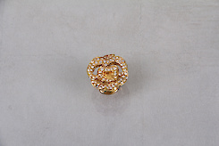 Меблева ручка Giusti РГ 144 LPO010.030.KROR золото