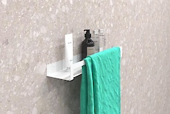 Полка В-9 для ванной комнаты 500мм, белый