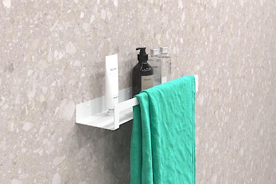 Полка В-9 для ванной комнаты 500мм, белый