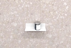 Полка В-10 для ванной комнаты 250мм, белый