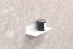 Полка В-10 для ванной комнаты 250мм, белый