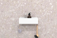 Полка В-11 для ванной комнаты 300мм, белый