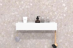 Полка В-11 для ванной комнаты 500мм, белый