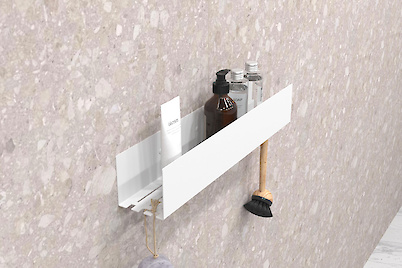 Полка В-11 для ванной комнаты 500мм, белый