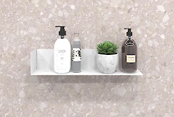 Полка В-12 для ванной комнаты 500мм, белый