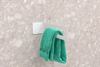 Тримач для рушника В-13, білий