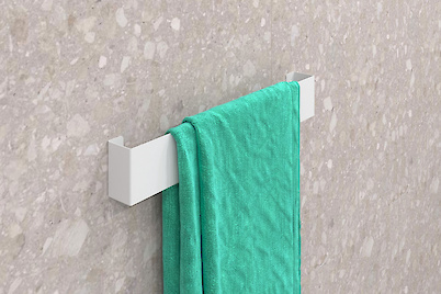 Тримач для рушника В-15 500мм, білий