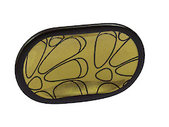 Меблева ручка Giusti РГ 146 P1032.0702AA чорний + золото