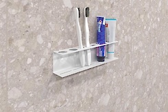 Тримач для зубних щіток МІ В-18, білий