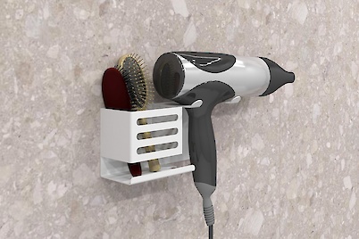 Тримач для фена В-19, білий