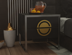 Мебельная ручка полукруг большая 300мм под прикручивание на фасад, золото