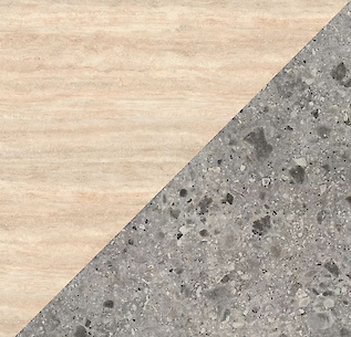 Стінова панель EGGER з HPL 2-стороння пластиком F030 ST75/F021 ST75 4.1х0.64, 4100х640х6.4мм, на замовлення