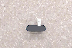 Полка В-1 для ванной комнаты 250мм, графит