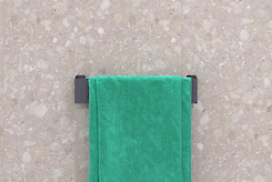 Держатель для полотенца В-15 400мм, графит