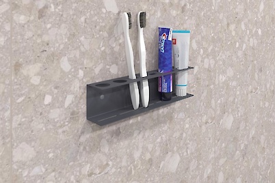 Тримач для зубних щіток В-18, графіт