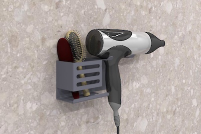 Тримач для фена В-19, графіт