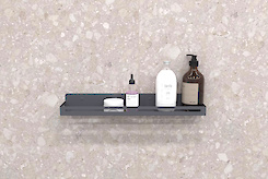 Полка В-2 для ванной комнаты 500мм, графит