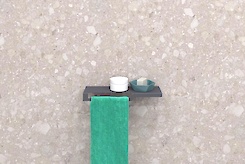 Полка В-3 для ванной комнаты 300мм, графит