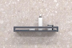 Полка В-4 для ванной комнаты 500мм, графит