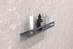 Полка В-4 для ванной комнаты 500мм, графит