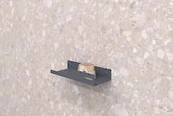 Полиця В-5 для ванної кімнати 250мм, графіт