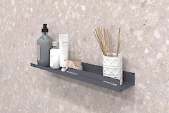 Полка В-5 для ванной комнаты 500мм, графит