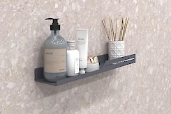 Полка В-5 для ванной комнаты 500мм, графит