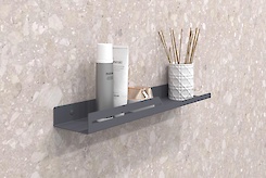 Полка В-6 для ванной комнаты 500мм, графит