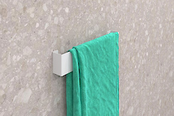 Тримач для рушника В-15 400мм, білий