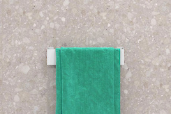 Тримач для рушника В-15 400мм, білий