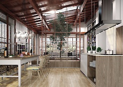 ДСП Swiss Krono 18 мм Кам'яний сірий U540 VL