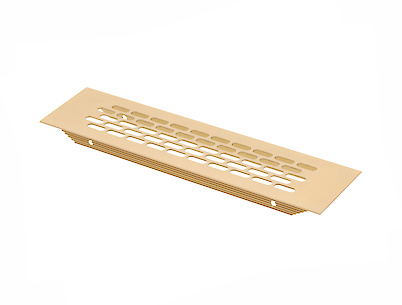 Вентиляційна решітка GTV алюмінієва 60х245мм, золото