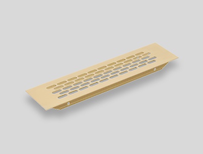 Вентиляционная решетка GTV алюминиевая 60х245мм, золото