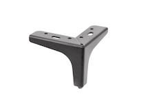 Меблева ніжка GTV STGY 135x135мм H=100мм, чорна