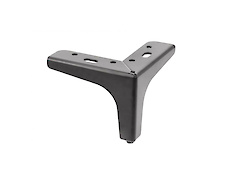 Мебельная ножка GTV STGY 135x135мм H=100мм, черный