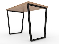 Металева опора (нога) для столу VT-5 600х723, чорний