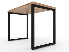 Металева опора (нога) для столу VT-3 600х723, чорний