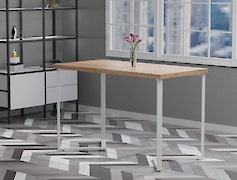 Металева опора (нога) для столу VT-2 425х723, білий