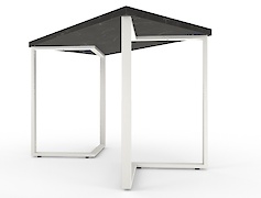 Металева опора (нога) для столу VT-2 425х723, білий