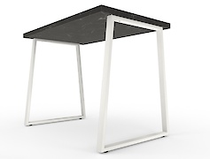 Металева опора (нога) для столу VT-6 600х723, білий