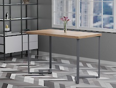 Металева опора (нога) для столу VT-2 425/723, графіт