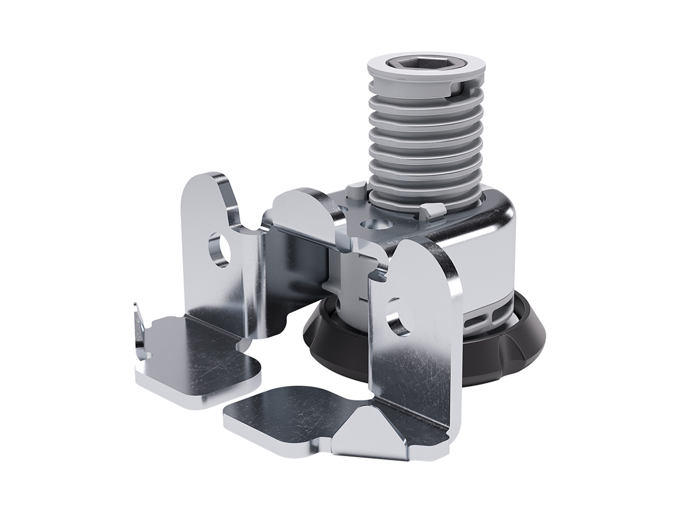 Ножка на бок шкафа Integrato TECH G Italiana Ferramenta с регулировкой до 20мм