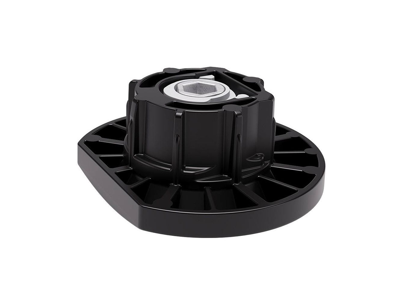 Ножка на дно корпуса Integrato TECH Z с регулятором высоты 10 мм (монтаж в отверстие 30 мм)