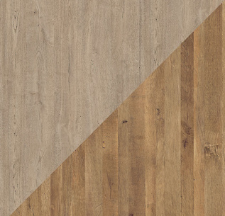 Стеновая панель EGGER с HPL пластиком 2-сторонняя H1357 ST10/H197 ST10 4100х640х9.2мм, под заказ