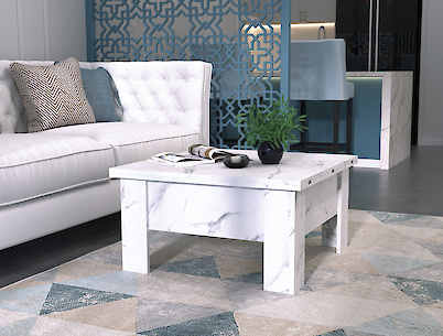 Стол-трансформер 800х800х750 Металл+ДСП SwissKrono 18мм