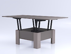 Стіл-трансформер 800х800х750 Метал+ДСП SwissKrono 18мм