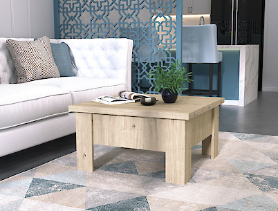 Стол-трансформер 800х800х750 Металл+ДСП Egger 18мм